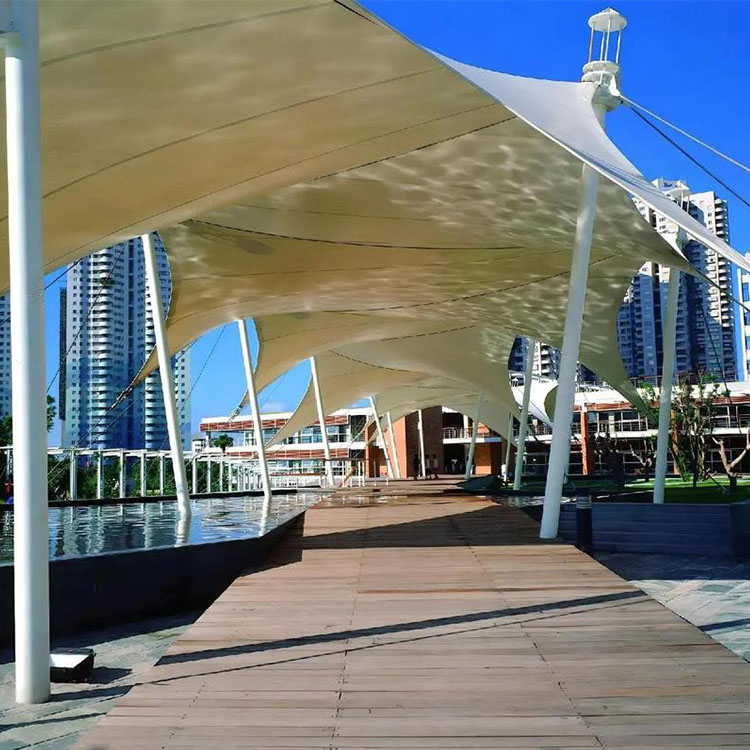 合浦县膜结构景观棚