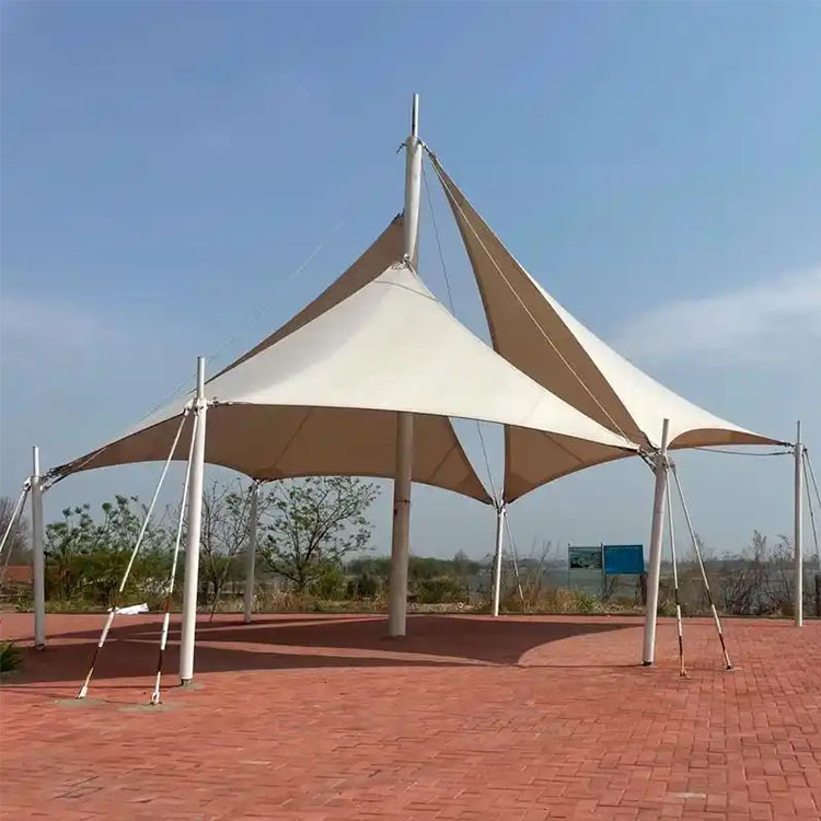 合浦县膜结构景观棚