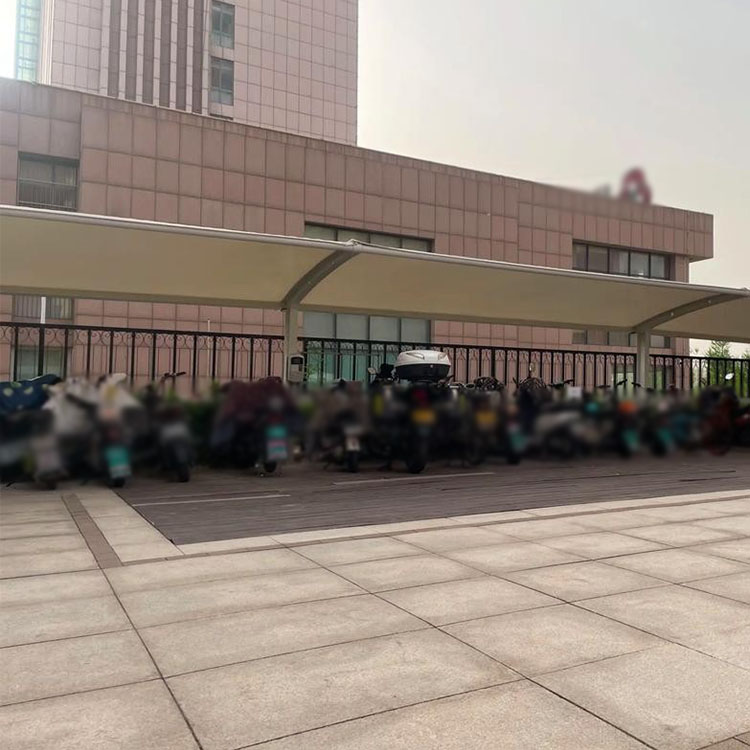 合浦县膜结构电动车棚